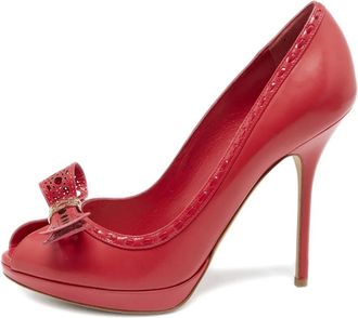 Dior Pumps Miss Dior 125mm 2023 - Rosso