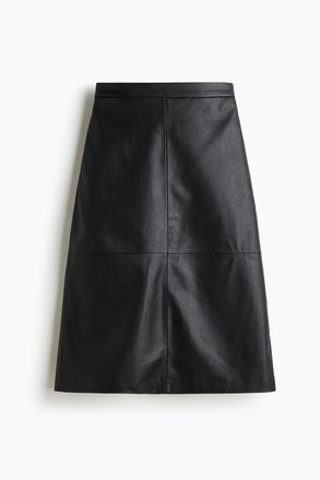 H&M Midijupe - Schwarz