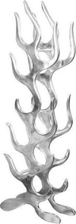 Global Interiors Aluminium Weinregal Flammen 93 x 32 cm