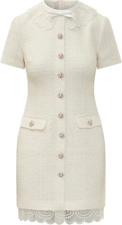 Self Portrait Mujer, Vestidos, Beige, Talla: XS