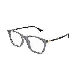 Montblanc Glasses, male, Gray, 52 MM, Mb0338O 004 Optical Frame