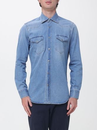 Sartorio Napoli Shirt Men color Denim
