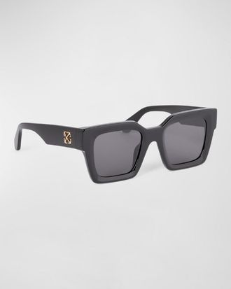 Off-white Mens Jackson Acetate Square Sunglasses