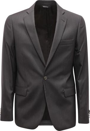 Romeo Gigli Ld 446 3R112 Suit - Heren - Business blazers - Zwart - M - Wol - Kostuums
