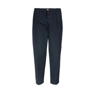 BRIGLIA 1949 Slim-fit Trousers, male, Blue, Size: S Stylish Pants for Men