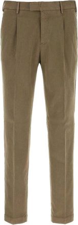 Pantaloni Torino Green Smart-Casual Trousers