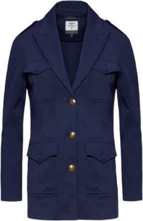 Aeronautica Punto Milano Blazer - Dames - Blazers - Blauw - XS - Katoen - Jassen