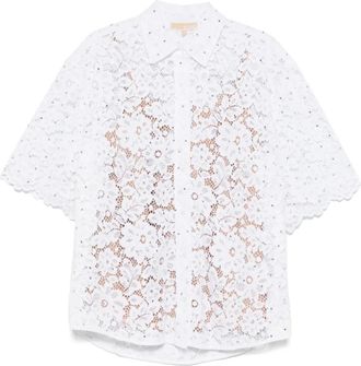Michael Michael Kors Camicia con borchie - Bianco