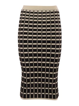 Elisabetta Franchi Knitted Skirt