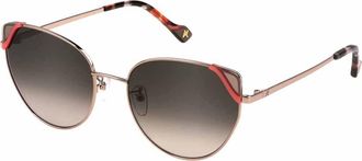 Yalea SYA127 ZAINAB 8FEK Womens Sunglasses Brown Size 58