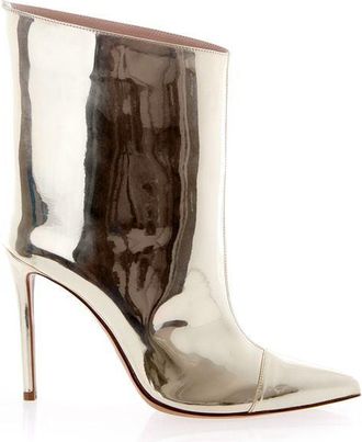 Alexandre Vauthier Patent Leather Ankle Womens Boots