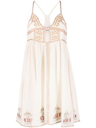 Isabel Marant Abito corto Bretty - Toni neutri