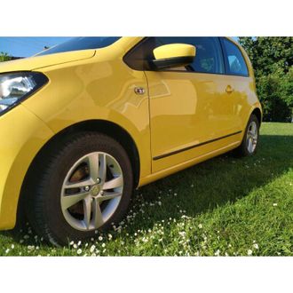 OEM Seat Mii 3d - Molduras Laterales De Las Puertas En Negro