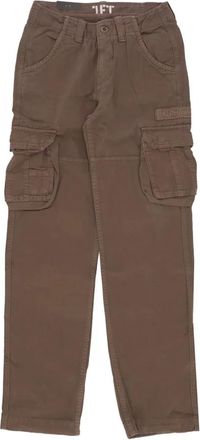 Alpha Industries Taupe Jet Pant Streetwear - Heren - Straight fit broeken - Beige - W36 - Broeken