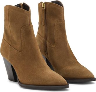 Mango Pacifico Bootie in Tobacco Brown at Nordstrom, Size 8.5Us