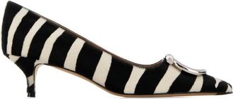Ferragamo Multi Color Slip On Pumps