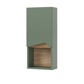 Vicco Marelle, Verde/artesano, 30 X 67 Cm Con Puerta Y Compartimento Abierto
