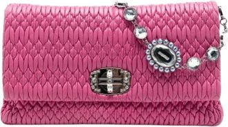 Miu Miu Borsa a mano in nappa morbidissima Pre-owned - - Pre-owned - Donna - Rosa - ONE SIZE
