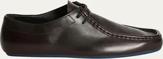 Jil Sander Mens Leather Moccasin Shoes