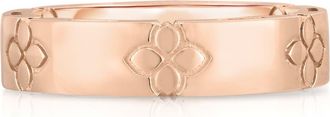 Roberto Coin Verona 18K Rose Gold Floral Band Ring at Nordstrom, Size 7