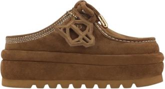 Naked Wolfe Blizzard Mule - Dames - Slip ons - Bruin - 41 EU - Wol - Schoenen