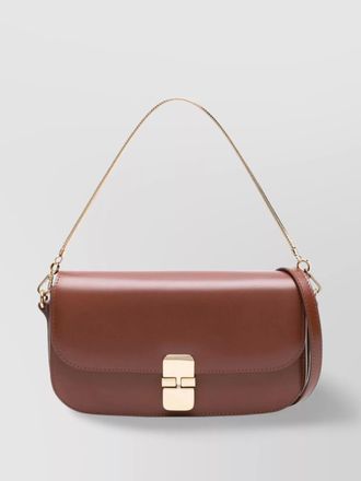 A.P.C. grace leather shoulder bag