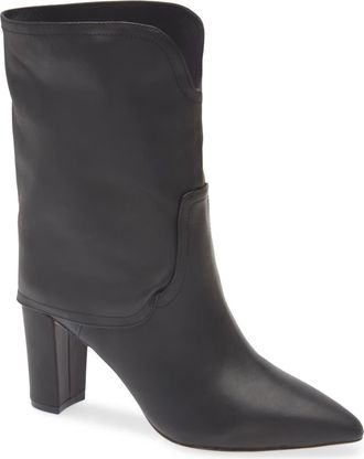 Koko + Palenki Totally Western Boot in Black Leather at Nordstrom, Size 7.5