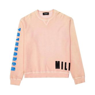 Dsquared2 Hombre, Sudaderas, Naranja, Talla: S