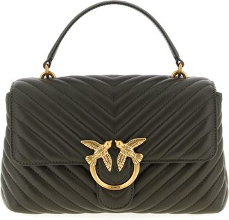 Pinko Classic Love Bag Puff Borse A Mano Verde-Donna