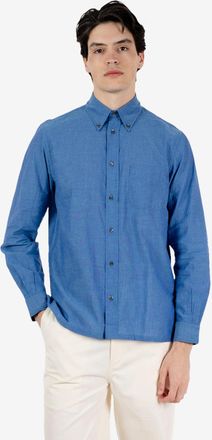 Aspesi Camicia button-down Drops bluette