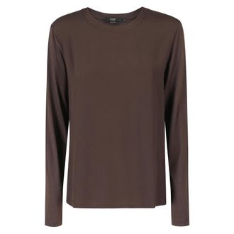 Seventy Jersey de cuello redondo - Tops - Mujer - Marr&oacute;n - L
