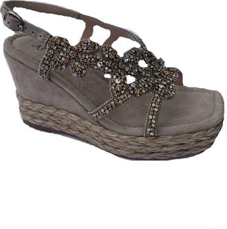 Alma En Pena Womens Malaquita Wedge Sandals In Vision
