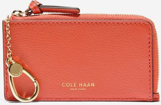 Cole Haan Womens Rachel Card Case - Orange