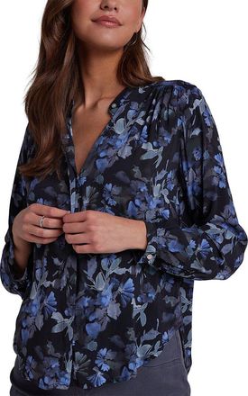 Bella Dahl Shirred Shoulder Shirt