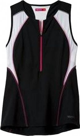 Terry Womens Tri Top In Black