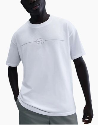 Nike Mens Nike Mens Max 90 T-Shirt White - Size: 36