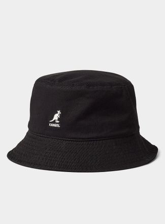 Kangol Womens Embroidered-logo colourful bucket hat