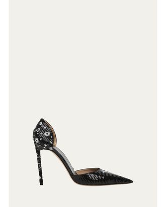 Tom Ford 105mm Vertigo Sequined dOrsay Pumps
