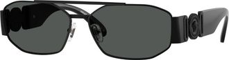 Versace VE2287 126187 Mens Sunglasses Black Size 58