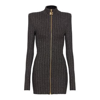 Balmain Mujer, Vestidos, Negro, Talla: M