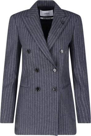 Lardini Blazer Doppiopetto In Lana