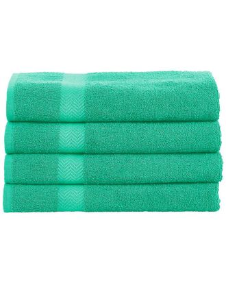 Superior Eco-Friendly Absorbent 4Pc Bath Cotton Towel Set