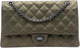 Chanel Pre-owned Reissue Flap - Dames - Vintage Schoudertas - Bruin - ONE Size - Leer - Vintage