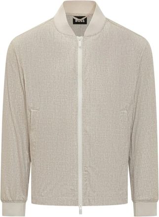 BOSS Giacca con zip - Bianco