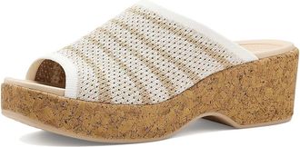 Life Stride Veryready Slide Sandals Womens Sandals White Sand : 6.5 M (B), Synthetic/Textile