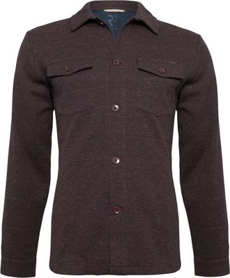R2 Amsterdam Overshirt - Heren - Overhemden - Rood - Maat: XL