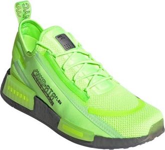 adidas NMD R1 Spectoo Sneaker in Signal Green/grey/grey at Nordstrom, Size 11