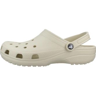 Crocs Klassieke Clog - Dames - Klompen - Beige - 42 EU - Leer - Schoenen