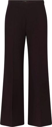Windsor Cr&ecirc;pe Marlene Broek - Dames - Wijde Broeken - Bruin - L - Broeken