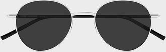 Saint Laurent SL 865 Metal Round Sunglasses